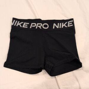 Nike Pro Women's Athletic Black Shorts